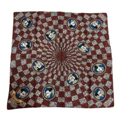 ミッキー ディズニー レトロ ビンテージ ハンカチ