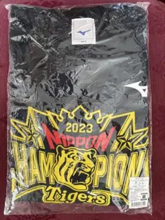 2023 日本一記念ビールかけTシャツ サイズL 阪神タイガース