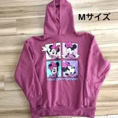 ディズニーリゾート　ミニー　ビッグシルエットパーカー