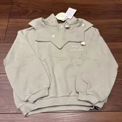 キッズ トレーナー セーラーカラー グリーン