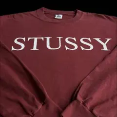 00s old stussy N°4 Monogram スウェット 紺タグ - メルカリ