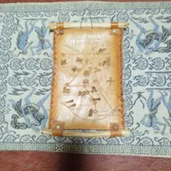 ナスカの地上絵 レザー壁掛けタペストリー