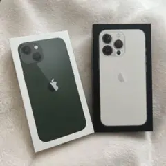iPhone13空箱 充電コード付、13pro空箱