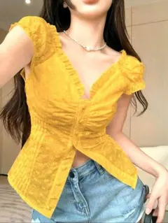 SHEIN シャツブラウス　Sサイズ