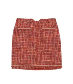 美品 LILY BROWN タイトスカート ツイード ミニスカート