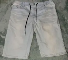 デニムハーフパンツ