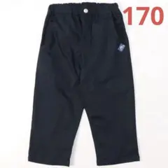 クリフメイヤー 170 クロップドパンツ ブラック ウエストゴム