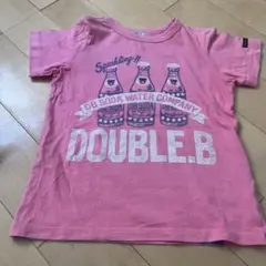 ミキハウス　ダブルビー　半袖Tシャツ　130㎝のサムネイル