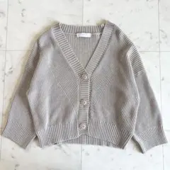 PAPER KNIT MULTIボタンCHIBIベスト サンド - メルカリ
