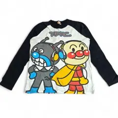 アンパンマンキッズコレクション　アンパンマン 長袖Tシャツ ロンT バイキンマン