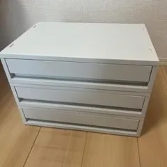 無印良品 ポリプロピレンケース引出式 横ワイド 薄型 3個セットのサムネイル
