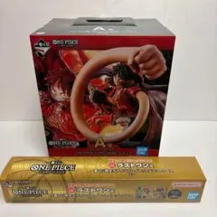 【2点】ワンピース 一番くじ A賞 ルフィ フィギュア ラストワン プレイマット