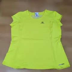 お値引き　Salomon Mサイズ イエロー Tシャツのサムネイル