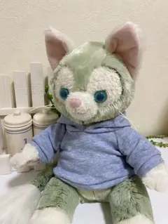 パーカー ブルーグレー☆ジェラトーニS ステラルーS☆ハンドメイド コスチューム