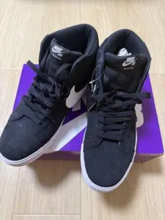 NIKE SB ZOOM BLAZER MID ブラック ホワイトのサムネイル
