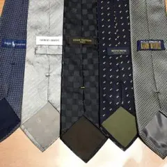 【ジャンク】ネクタイ 41本 まとめ売り ブランド混在 リメイク ビンテージのサムネイル