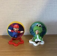 マリオ ルイージ　フィギュア　ハッピーセット　マリオギャラクシームービー