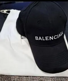 BALENCIAGA キャップ 01 黒 - メルカリ