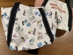 クレヨンしんちゃん ハローキティ バッグ　2セット