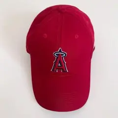 古着 ロサンゼルス・エンゼルス MLB 刺繍 ラウンドキャップ トラッカー 帽子のサムネイル