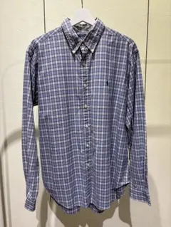 Ralph Lauren チェックシャツ CHINA製 90s