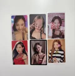 TWICE ナヨン　ジョンヨン　ツウィ　サナ　トレカ　ポストカード