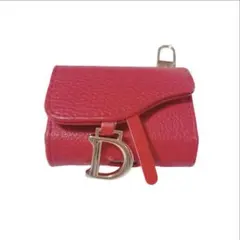 大人気✦AirPodsproカバーイヤホンケースDチャームAppleレッド