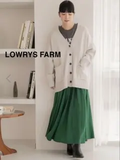 LOWRYS FARM ローリーズファーム　オーバーサイズカーディガン