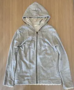 st.closet パーカー　グレー　フリーサイズのサムネイル