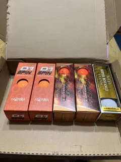 ゴルフボール まとめ売り15球 HONMA.D1spin Maxfliのサムネイル