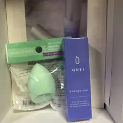 QUEI FOUNDATION 17g メイクパフ付き