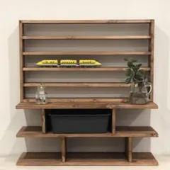 本棚／ディスプレイラック 177×43×90cm 重量あり - メルカリ