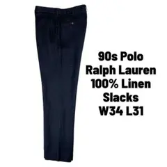 90s Polo by Ralph Lauren ウールスラックス イタリア製 - メルカリ