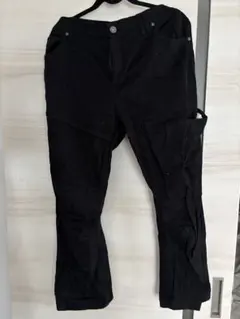 ブラック パンツ ウエスト　3L