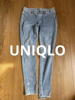 UNIQLO スキニーデニム ライトブルー　Lサイズ