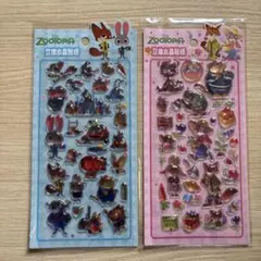 ズートピア ボンボンドロップシール2点セット ディズニー 即購入OK