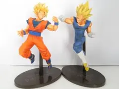 ドラゴンボール フィギュア 孫悟空 魔人ベジータ 2体セット エフェクト付き