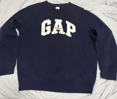 GAP ロゴ スウェット ネイビー Lサイズ