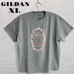 US古着 GILDAN XL グレー Tシャツ Hallmark メッセージのサムネイル