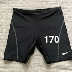 NIKE 競泳水着 スパッツ ブラック 170サイズ◉美品のサムネイル