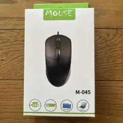有線式マウス M-045