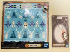 ディズニープリンセス　一番くじ　アナと雪の女王　F、G賞2点セット