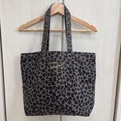 ハグオーワー レオパード柄 トートバッグ 日本製 ヒョウ柄