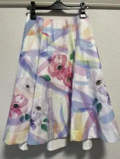 Chesty ひざ下フレアスカート