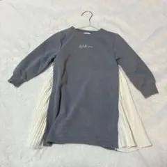 SOSPITA グレー スウェット ワンピース With me.