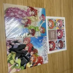 五等分の花嫁 映画 クリアファイル3点セット
