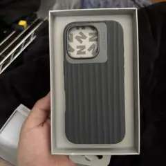 NUDIENT iPhone 16 Pro ボールドケース ストームブラック