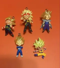 スーパーサイヤ人3 セット UDM ドラゴンボール レア キーホルダー 4月5