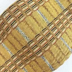 467半幅帯 小袋帯 手織り 紬さがの 米沢織 紅がかった灰色 浴衣 小紋 着物 467半幅帯 小袋帯 手織り 紬さがの 米沢織 紅がかった灰色 浴衣 小紋