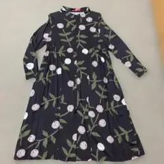 グラニフ，前開きロングワンピース